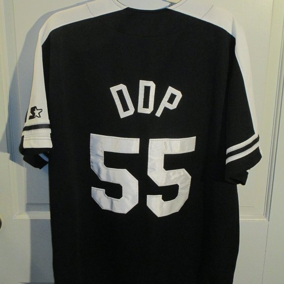 VTG 90s WCW DDP Embroidered Baseball Jersey XL